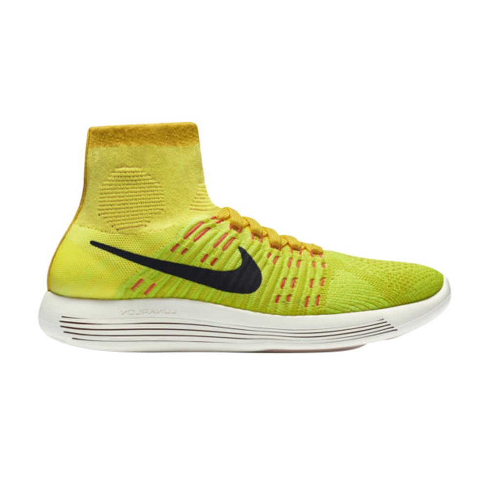 Pre-owned Nike Wmns Lunarepic Flyknit In Yellow