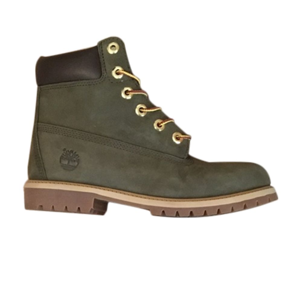 Timberland 6 Inch Premium Junior 'Forest' | Green | Kid's Size 5 - TB0A14B4-768