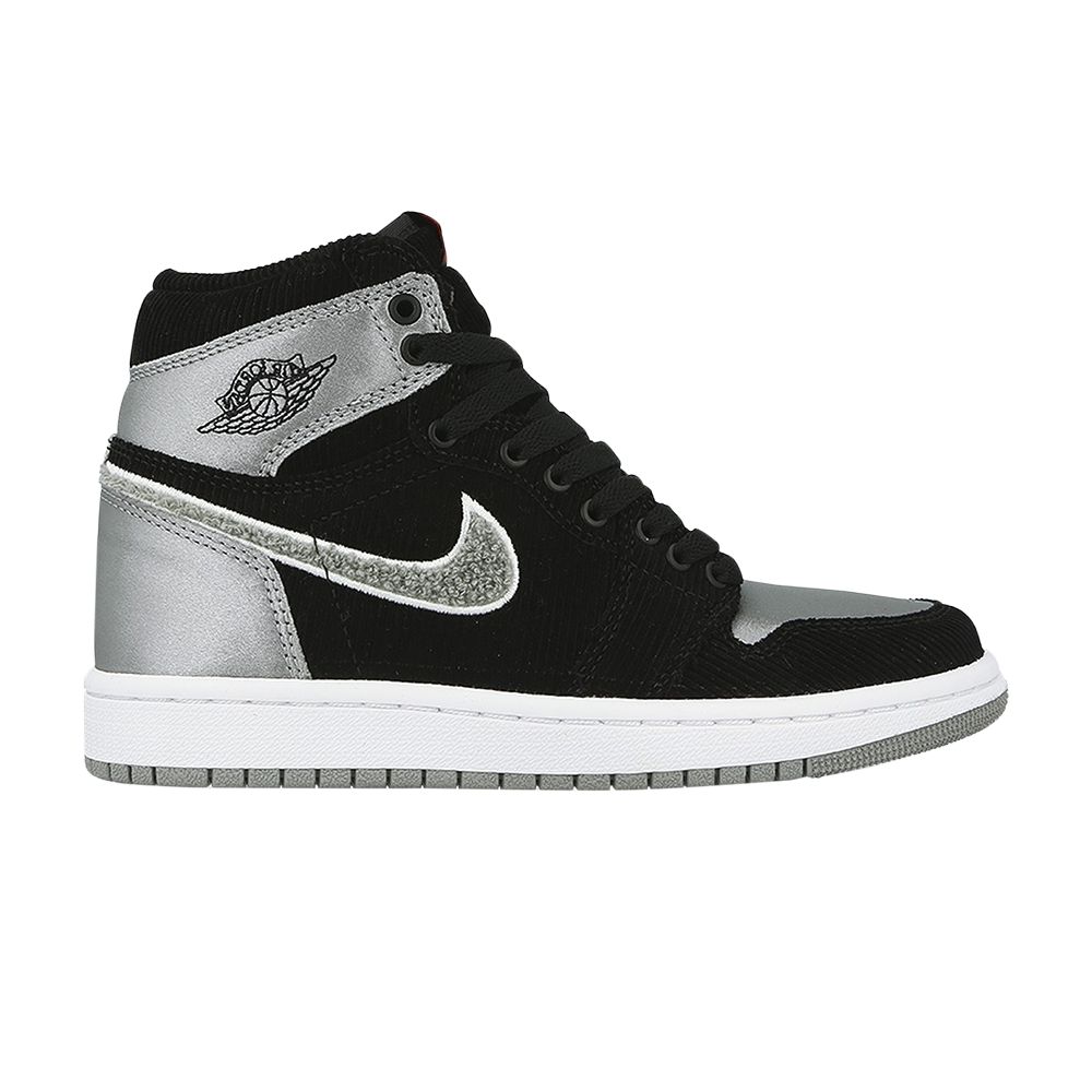 Pre-owned Air Jordan Aleali May X 1 Retro High Gg 'shadow Grey' | Black | Kid's Size 7