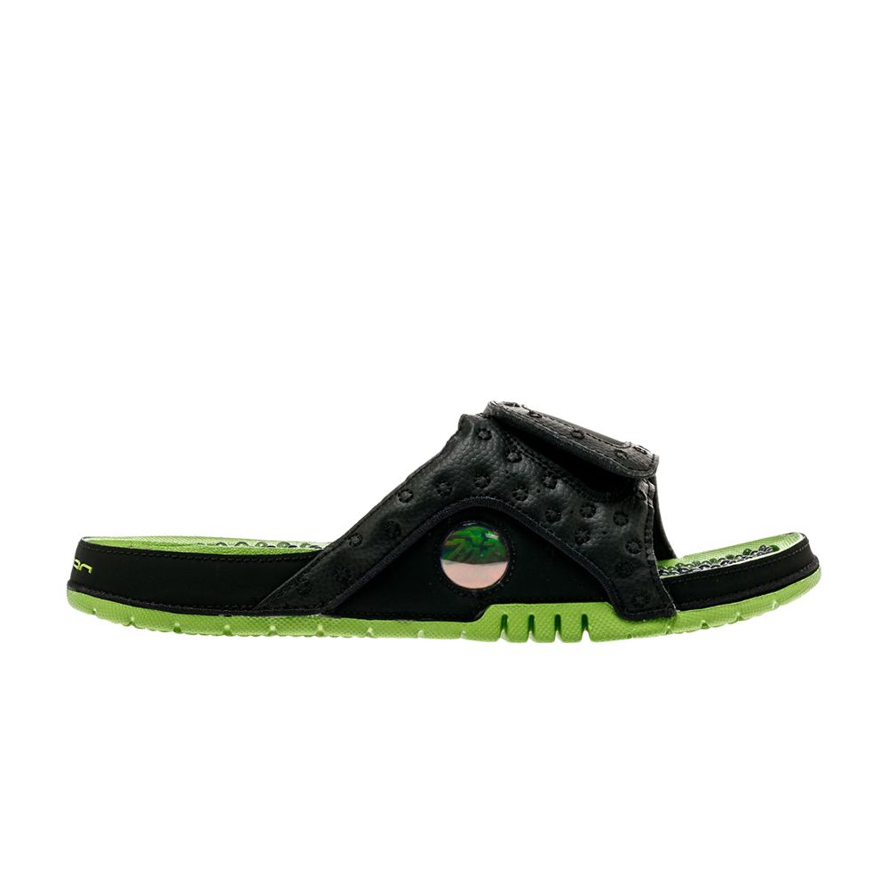 Jordan Hydro 13 Retro Slide 'Black Green' | Men's Size 7