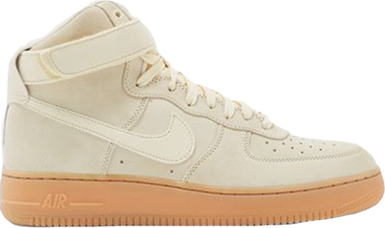 Nike Air Force 1'07 Sneakers In Off White Suede