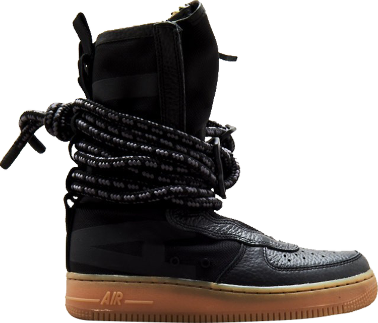 Nike SF Air Force 1 High Black Gum Men's - AA1128-001 - US