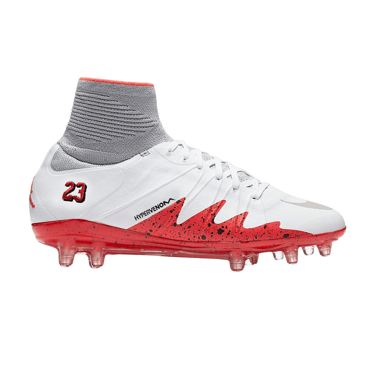 Buy Neymar x Air Jordan x Hypervenom Phantom 2 FG White Silver Crimson 820114 106 GOAT