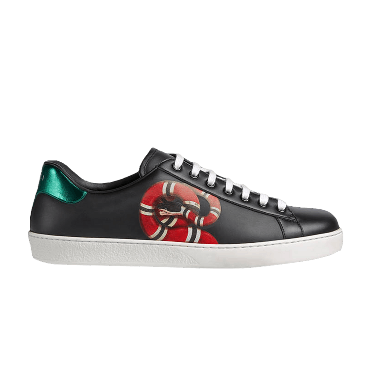 Gucci snake sneakers hotsell
