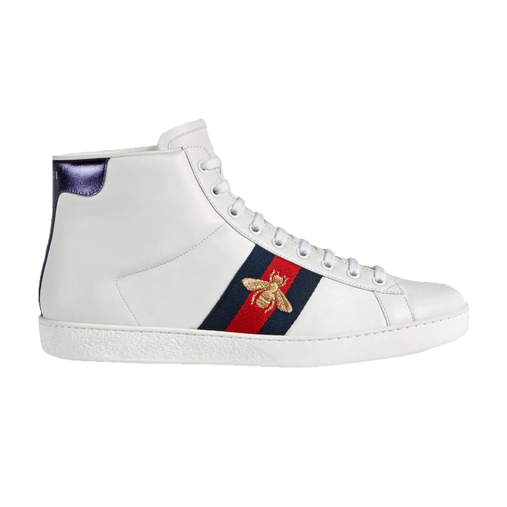 Gucci Ace Leather High | White | Men's Size 6
