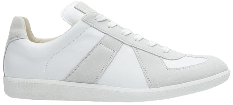 Maison Margiela 22 Replica Low Top Sneaker White Grey Tonal