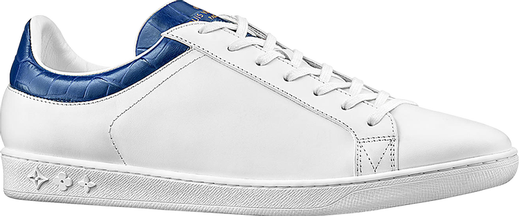 louis vuitton sneakers white and blue