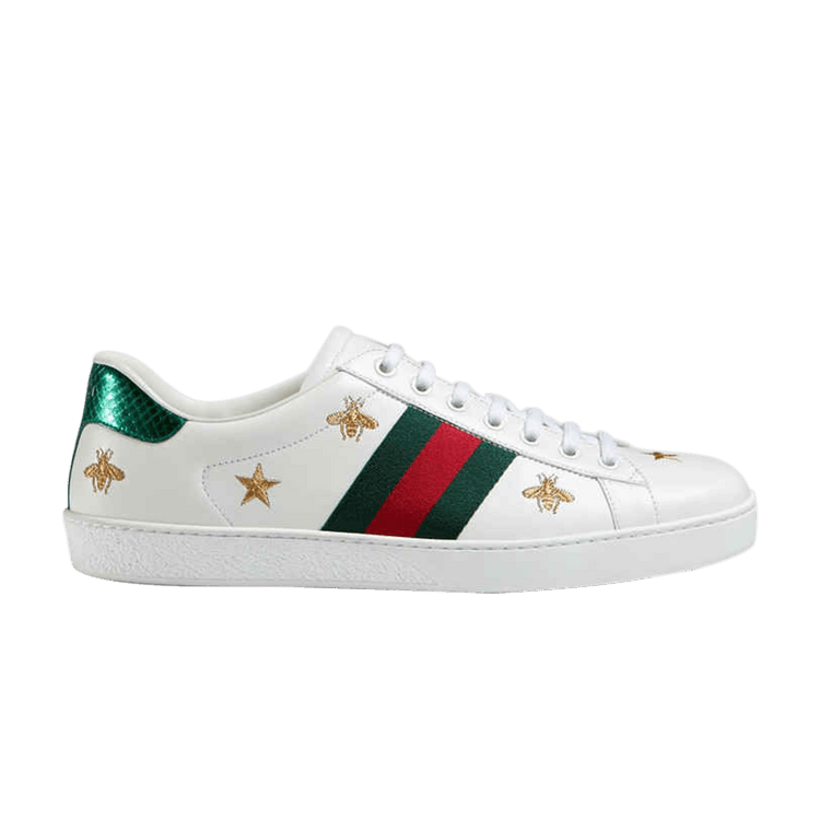 Buy Gucci Ace Embroidered Bees and Stars 386750 A38F0 9073 GOAT AU