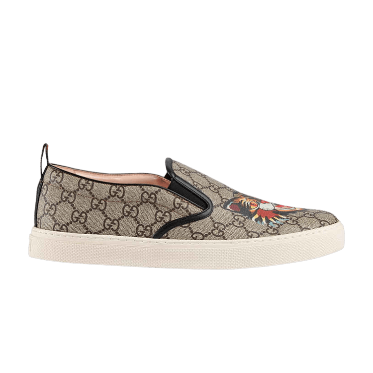 Buy Gucci GG Supreme Slip On Angry Cat 473755 9A310 8970 GOAT CA