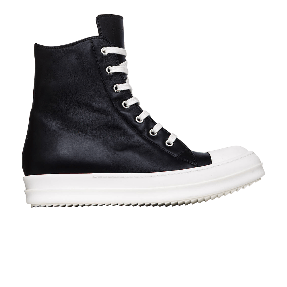 rick owens ramones high leather