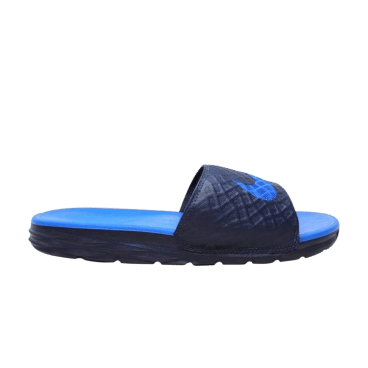 Nike benassi solarsoft 2 blue sales