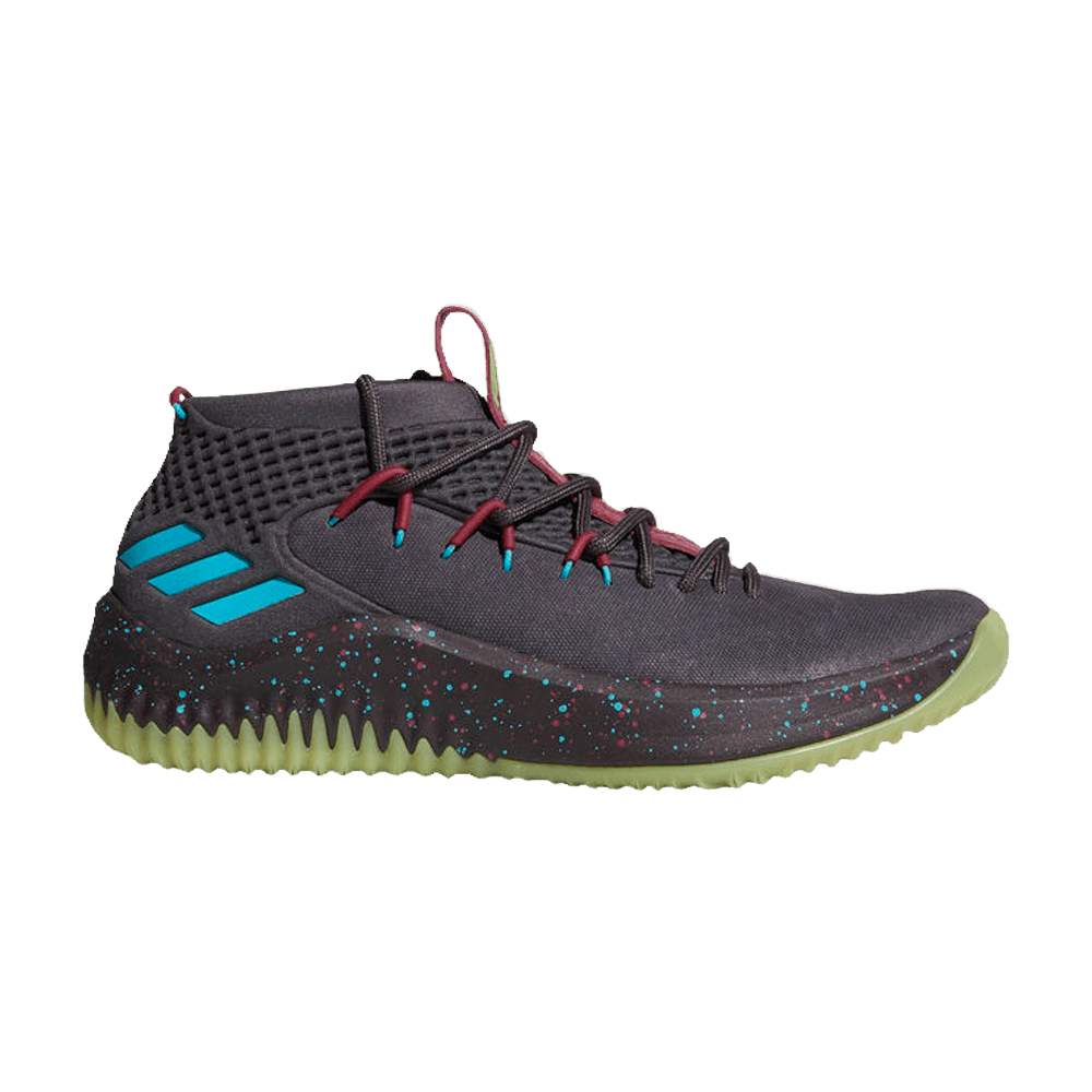Adidas dame 4 glow in the park clearance
