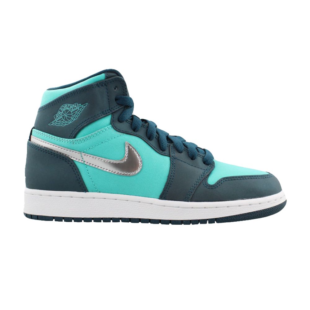 Air Jordan 1 Retro High GS 'Hyper Jade' | Blue | Kid's Size 8.5