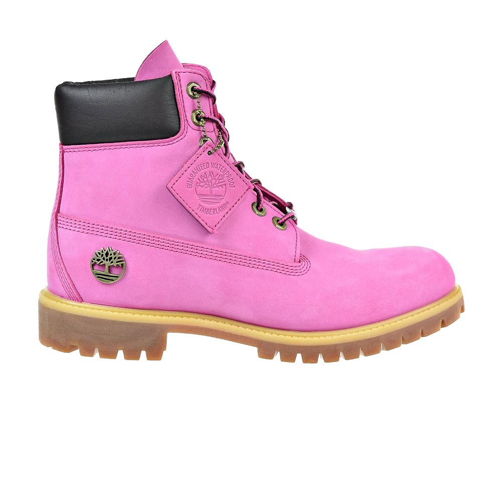 Pre-owned Timberland Susan G. Komen X Wmns 6 Inch Premium Boot 'breast Cancer Awareness' In Pink