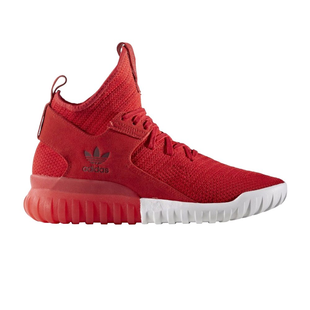 adidas Tubular X Primeknit 'Scarlet' | Red | Men's Size 8 - S80129