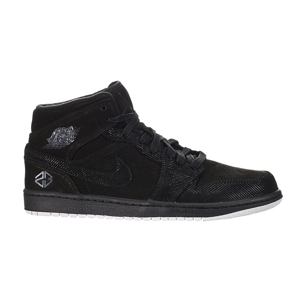 Air Jordan 1 Mid 'Suit and Sneakers' | Black | Men's Size 10.5