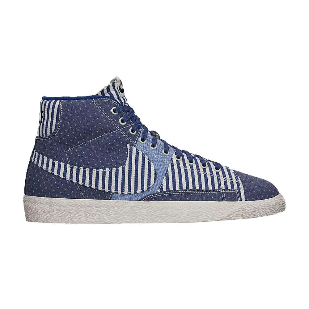 Nike Blazer Mid Premium Vintage | Blue | Men's Size 9 - 638322-402