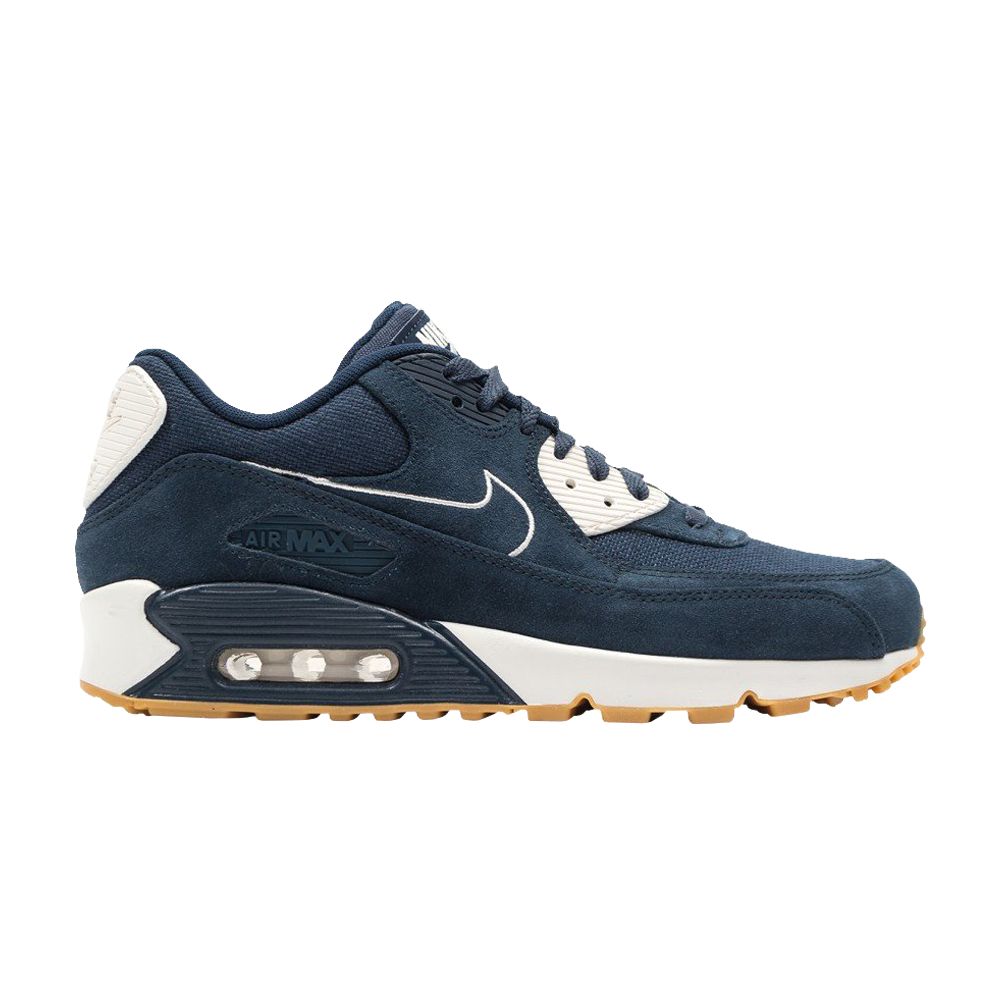 Nike Air Max 90 Premium 'Armory Navy Gum' | Blue | Men's Size 9 - 700155-403