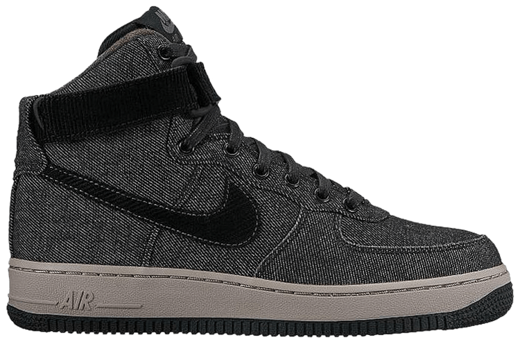 Nike Wmns Air Force 1 High SE Black Grey