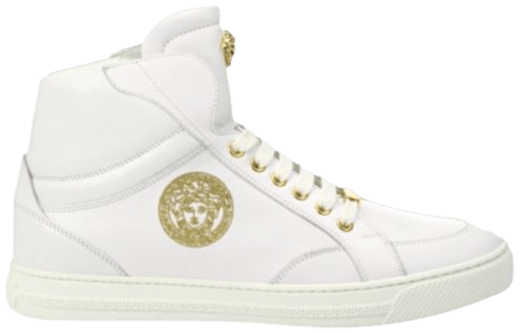 Versace nappa leather sneaker hot sale