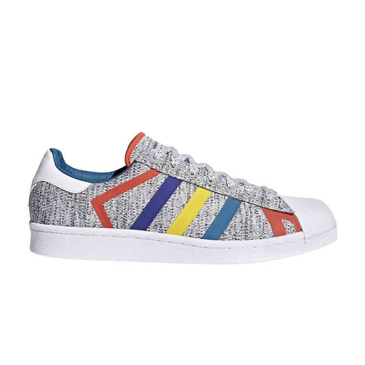 Adidas Superstar White Mountaineering Grey White 5.5