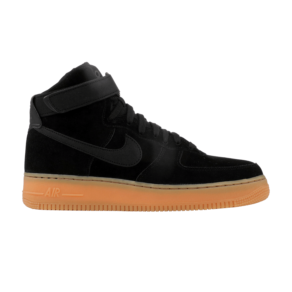 black nike suede high tops