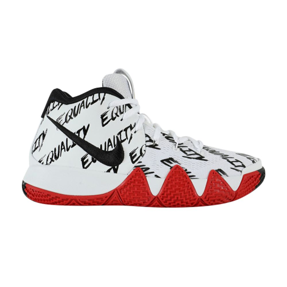 Nike Kyrie 4 GS 'BHM' | White | Kid's Size 7