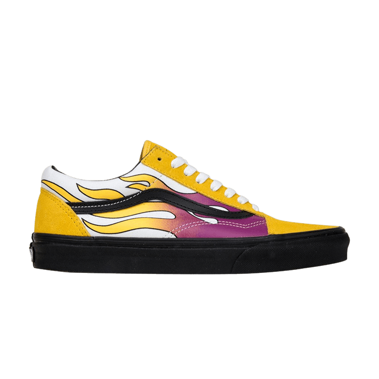 Size 3.5 Old Skool Flames