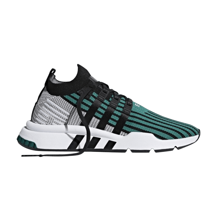 Buy EQT Support Mid ADV Primeknit Black Sub Green CQ2998 GOAT CA