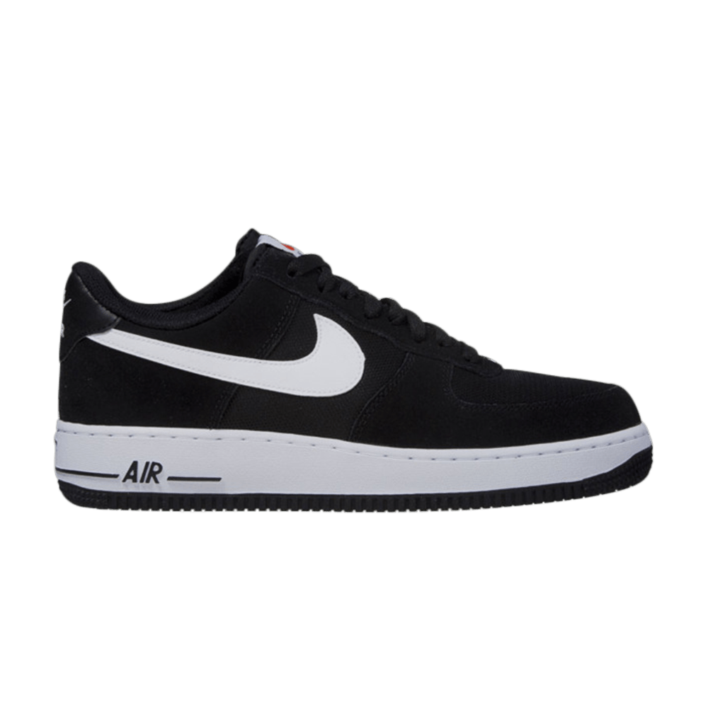air force 1 black and white suede