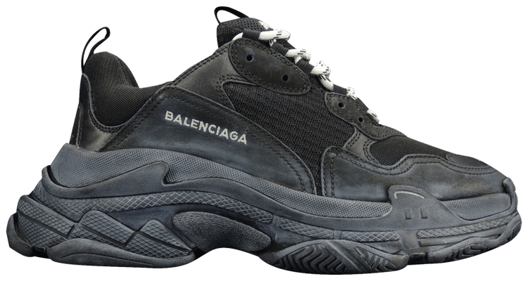 Balenciaga Wmns Triple S Trainer 'Triple Black' 2018