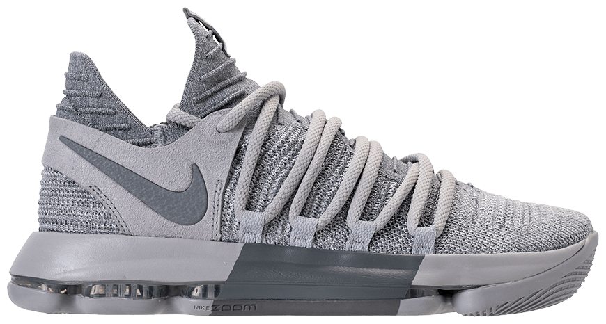 kd 12 wolf grey on feet
