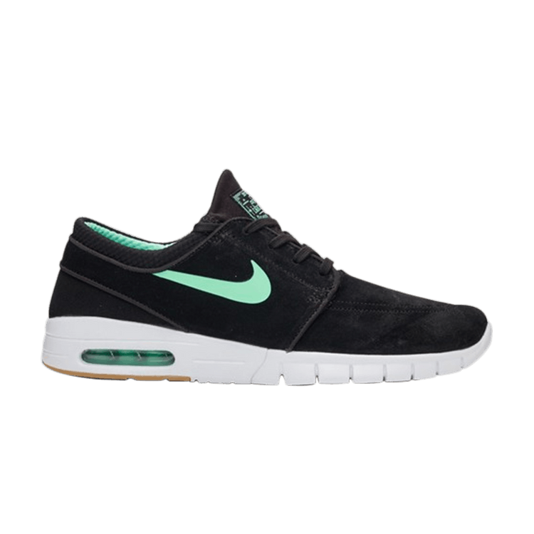 Buy Stefan Janoski Max L Black Green Glow 685299 039 GOAT