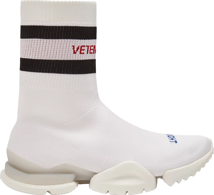 Cloth trainers Reebok x VETEMENTS White size 37.5 EU in Cloth - 31992198