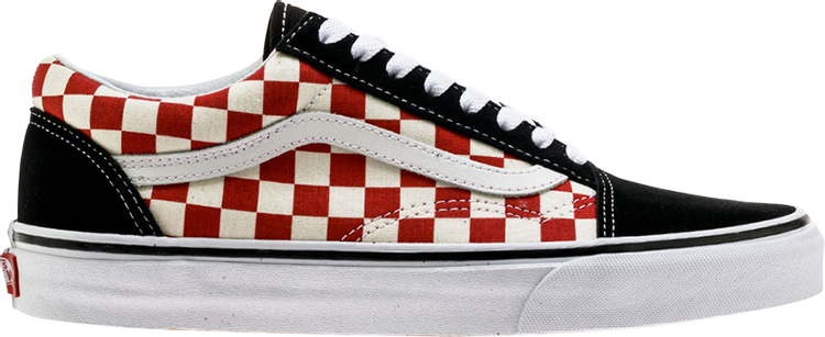 Old Skool 'Red Checkerboard'