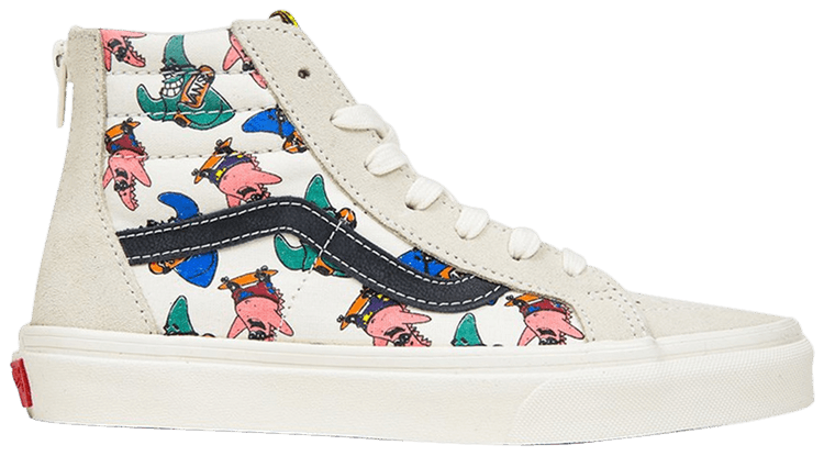 Vans Sk8 Hi Zip LX Kids Spongebob