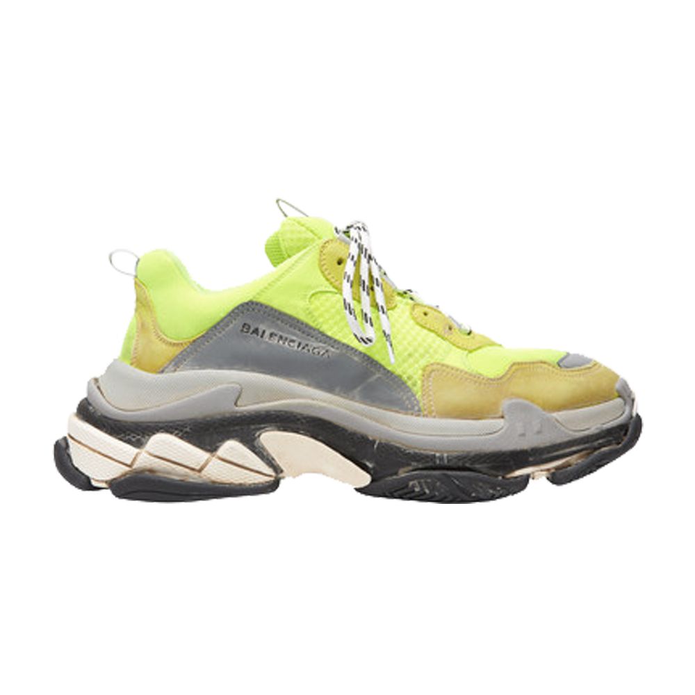 Balenciaga Triple S Sneaker 'Yellow' 2018 | Men's Size 42