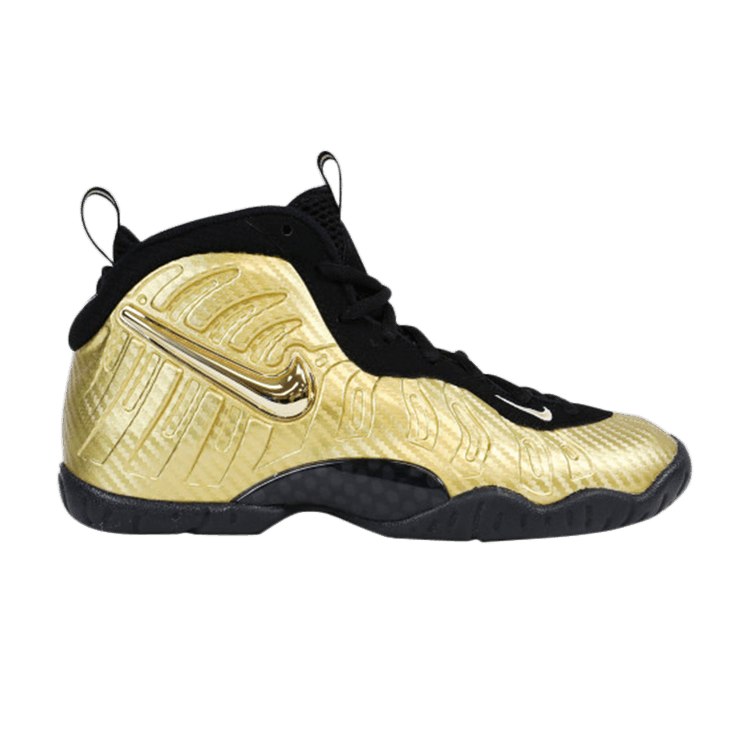 Metallic Gold Nike Little Posite Pro Boys Grade School Size 3.5