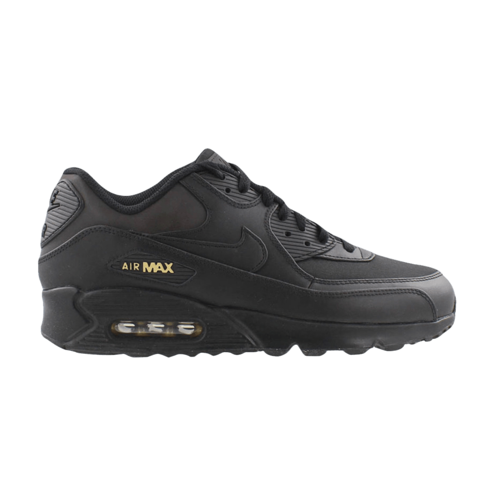 Air max 90 premium black gold