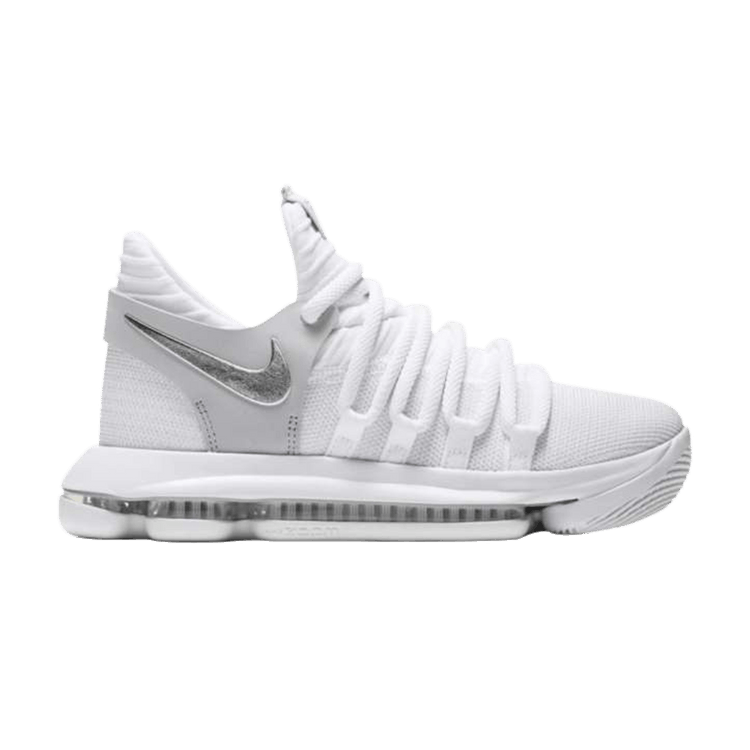 Nike KD x Boys Grade School Basketball Shoes White Size 3.5