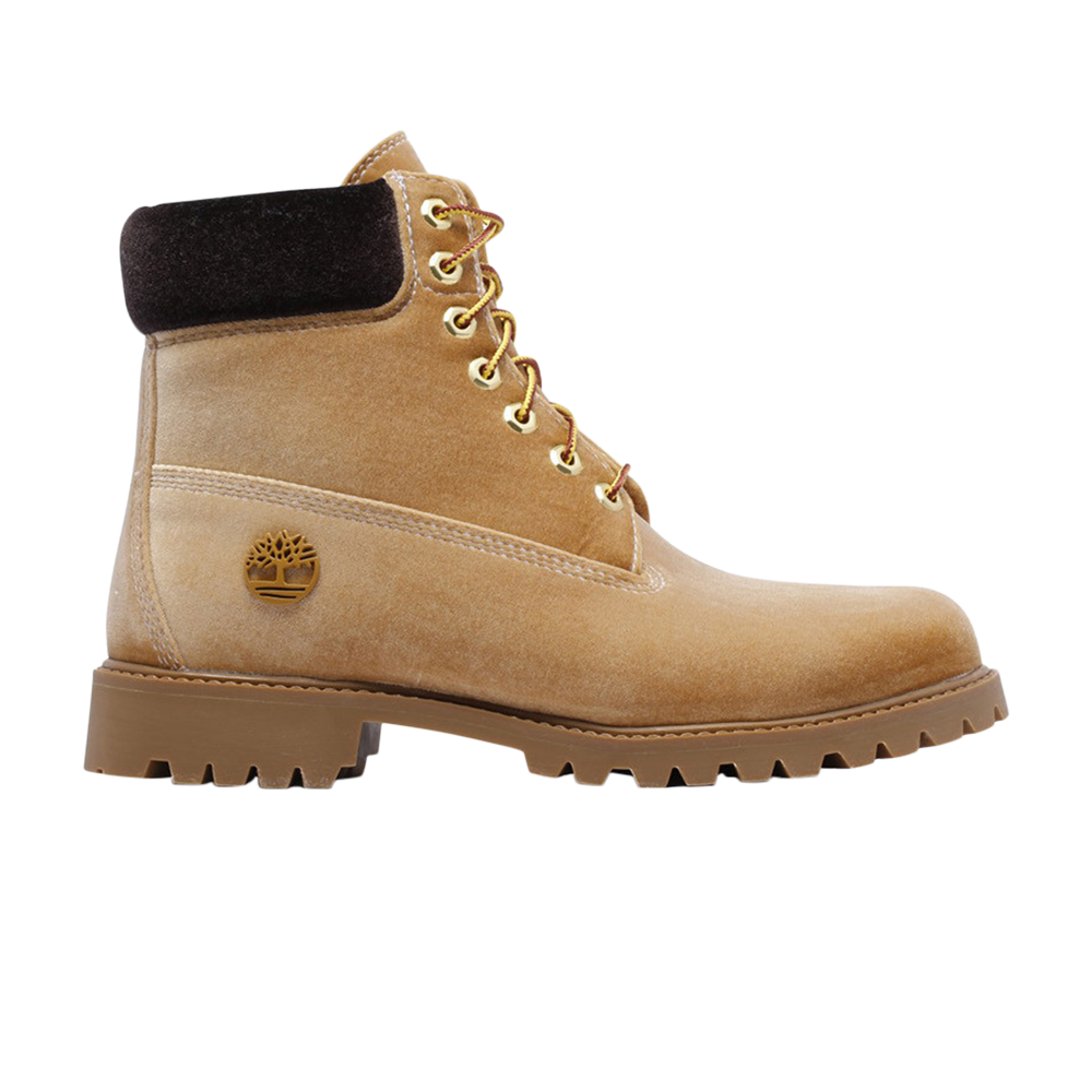 Pre-owned Timberland Off-white X 6 Inch Premium Boot 'wheat' In Tan