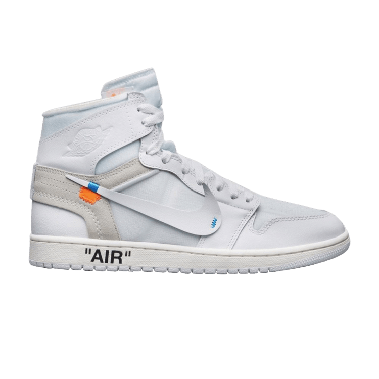 Off white x air jordan 1 white shop