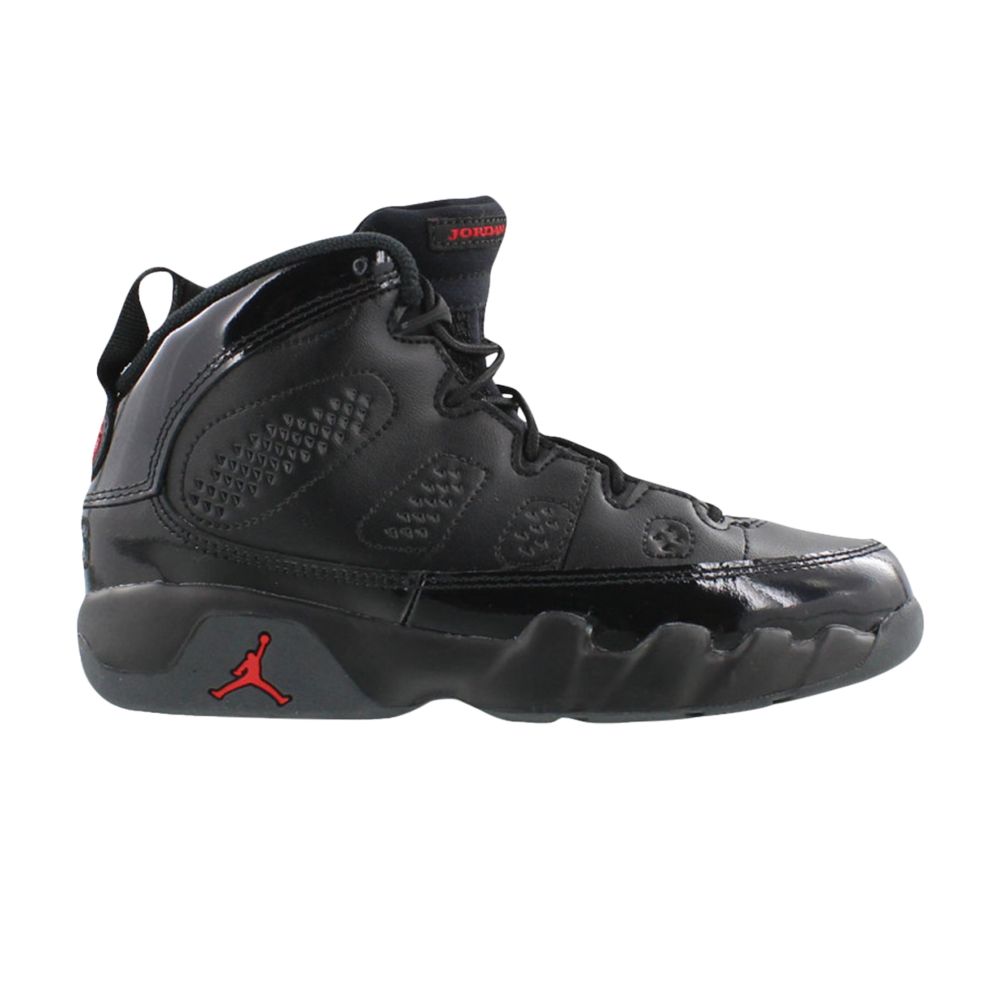 Air Jordan 9 Retro PS 'Bred' | Black | Kid's Size 3