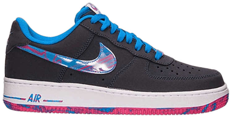 Nike Toddler's Force 1 LV8 White/Multi-Color-Medium Blue (DQ7769 100)