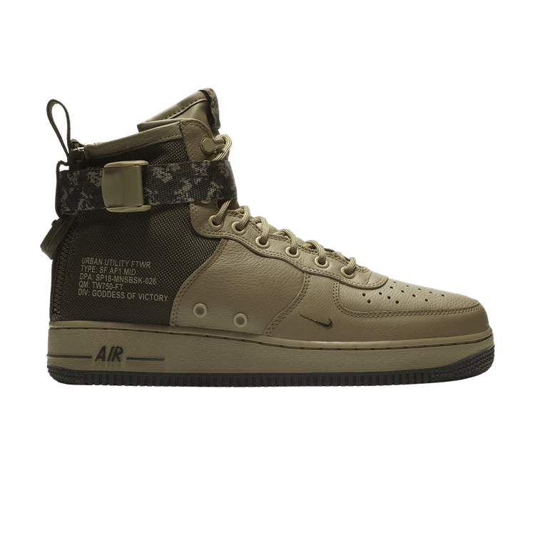 Buy SF Air Force 1 Mid Mushroom 917753 201 GOAT