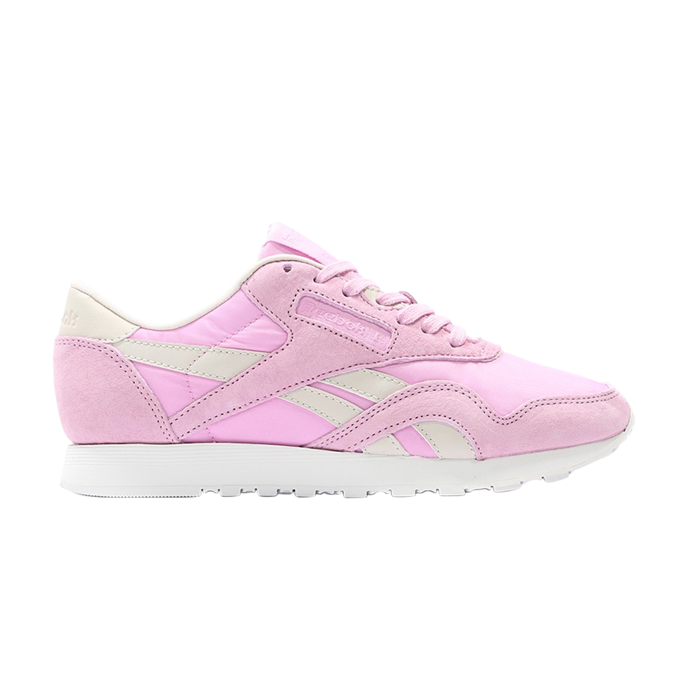 Pre-owned Reebok Face X Classic Nylon In Pink