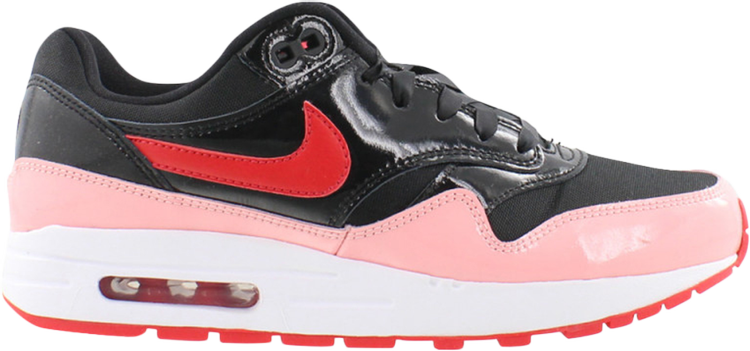 Buy Air Max 1 QS GS 'Black Speed Red' - AO1026 001 | GOAT