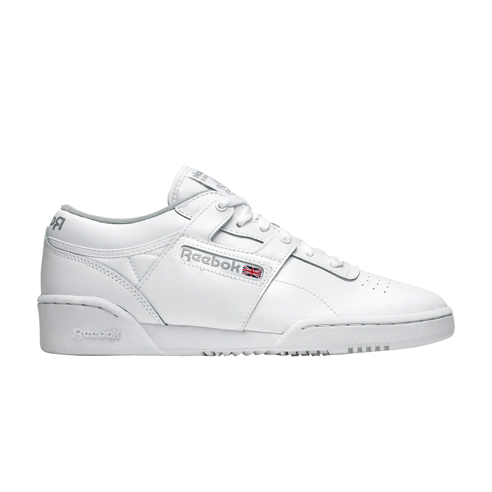reebok workout low white