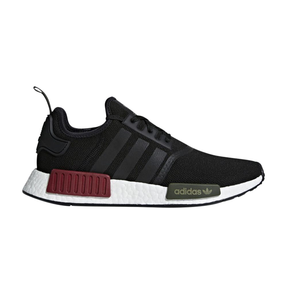adidas NMD_R1 'Burgundy Olive' | Black | Men's Size 10