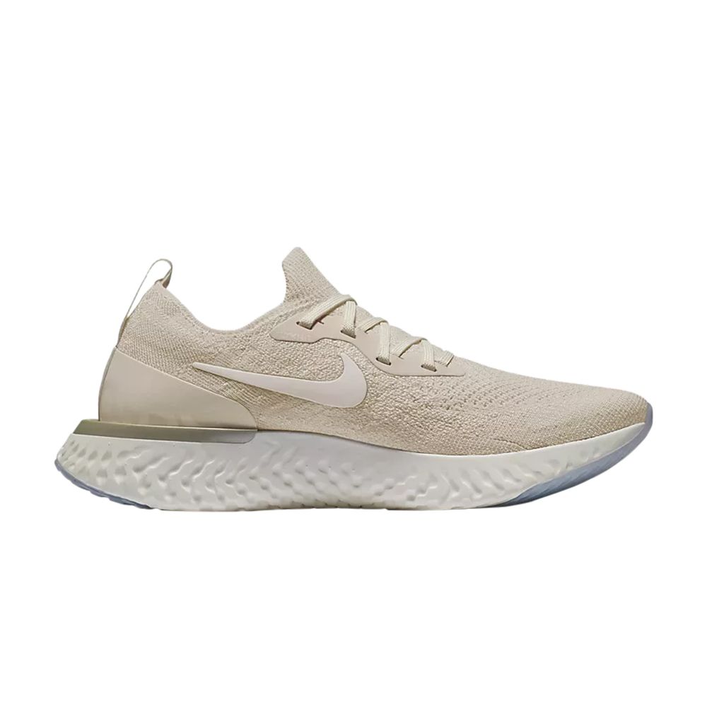 Nike Wmns Epic React Flyknit 'Light Cream' | Tan | Women's Size 7